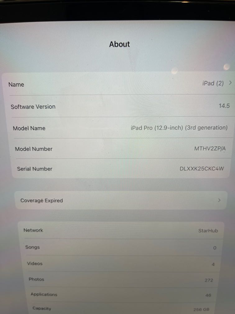 Ipad Pro 256gb 12 9inch 18 Cellular And Wifi Mobile Phones Tablets Tablets On Carousell