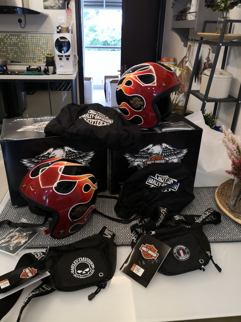Harley davidson 2025 flame helmet