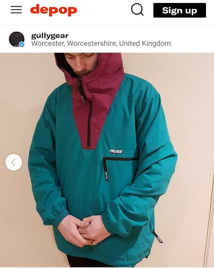 Jacket PALACE outer shell smock original