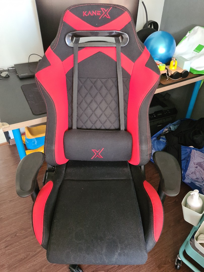 Kane X Gaming Chair Hermes Fabric Furniture Home Living Furniture Chairs on Carousell