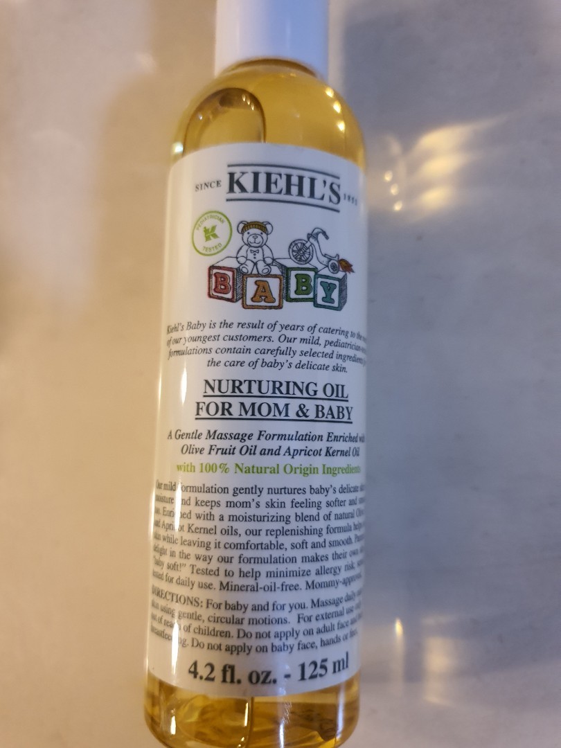 Kiehl's nurturing oil for mom hot sale and baby