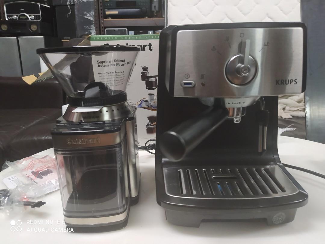 Krups coffee machine only. Grinder not 