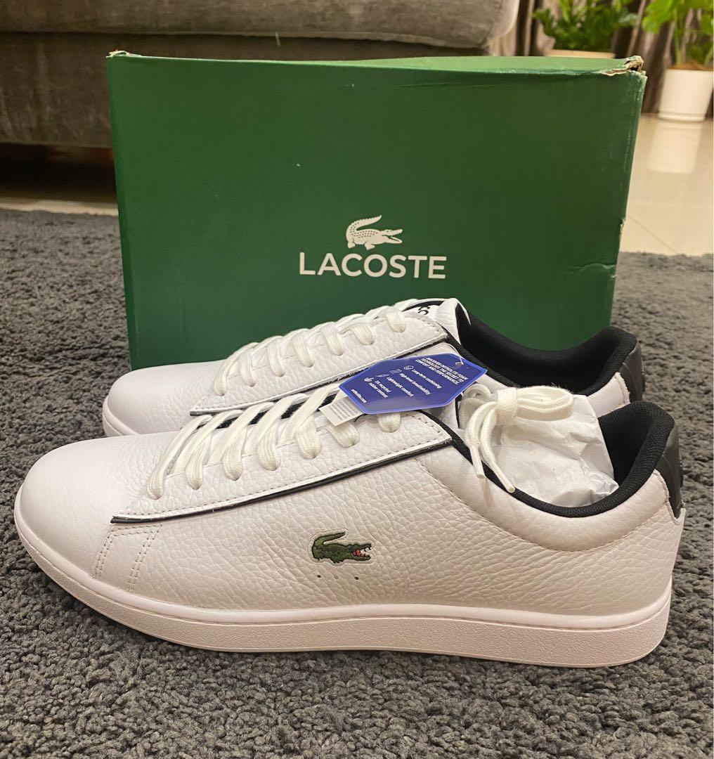 Lacoste men's carnaby evo sneaker discount
