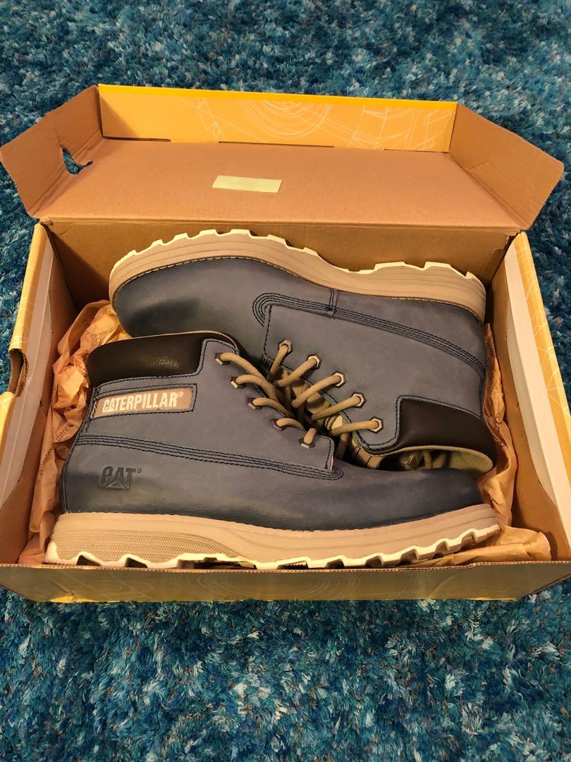 Limited Edition CAT Boot Founder Burnish Brights, Men's Fashion