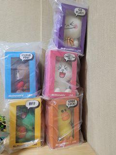 Line x MCD Brown Cony Sally soft toy