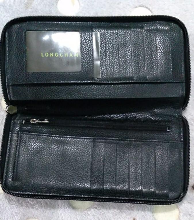 Dompet on sale longchamp original