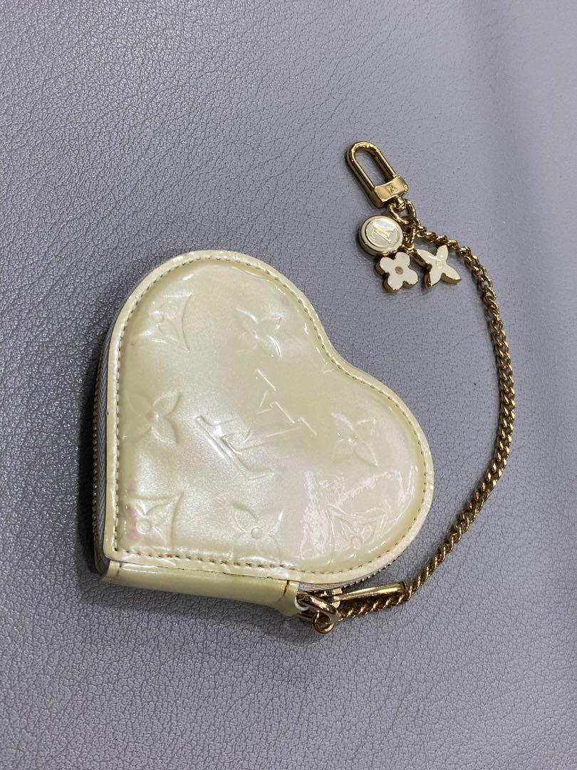 Louis Vuitton Heart Wristlet Coin Pouch