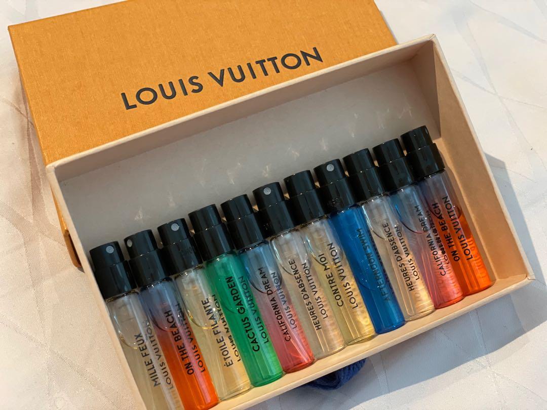 Louis Vuitton perfume samples