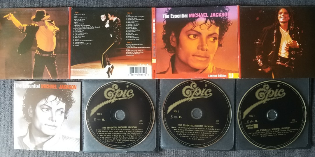 michael jackson: essential limited edition 3.0，共3 碟, 興趣及遊戲 