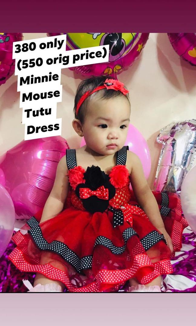 Minnie mouse dress sale for 1 year old
