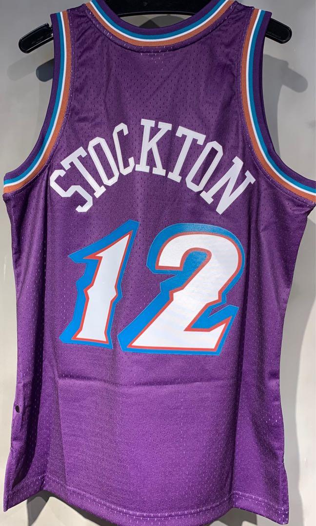 Mitchell and ness john stockton jersey cheap