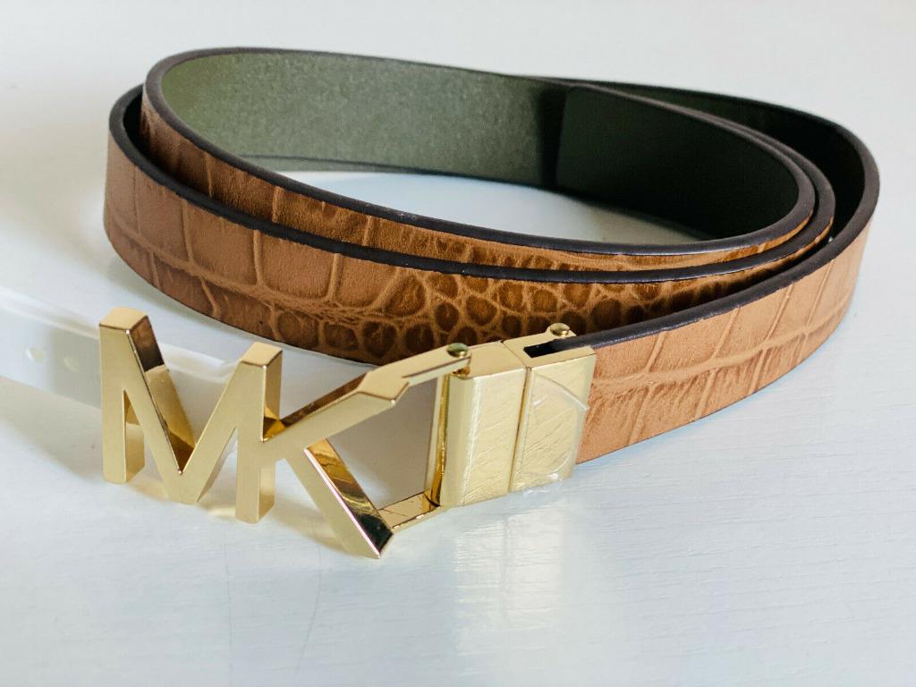 Michael kors belt womens olive outlet
