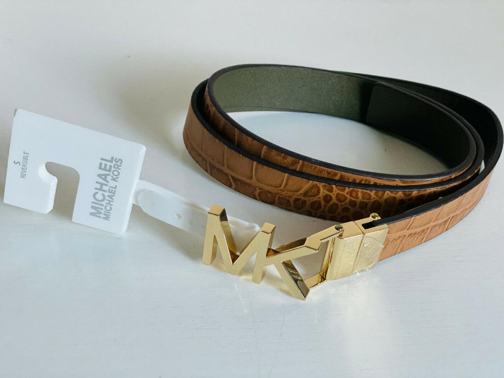 Michael kors outlet belt olive