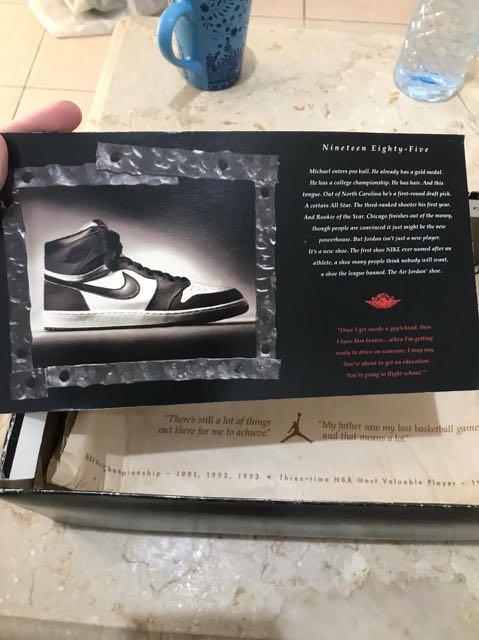 Nike Air Jordan 1 Chicago 1994, Fesyen Pria, Sepatu , Sneakers di Carousell