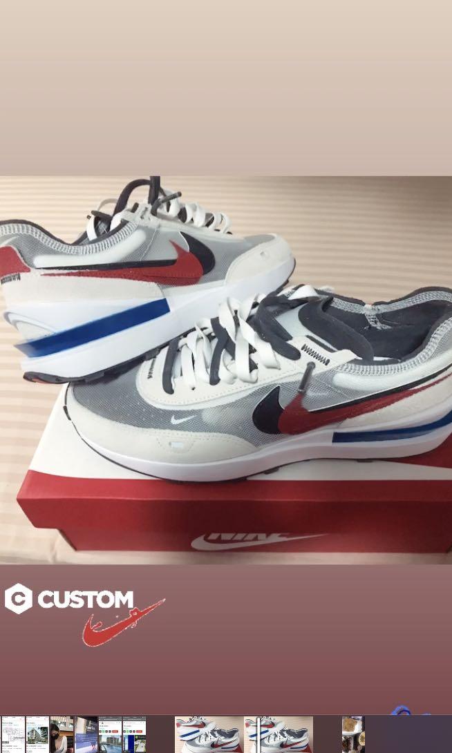 custom nike waffle one