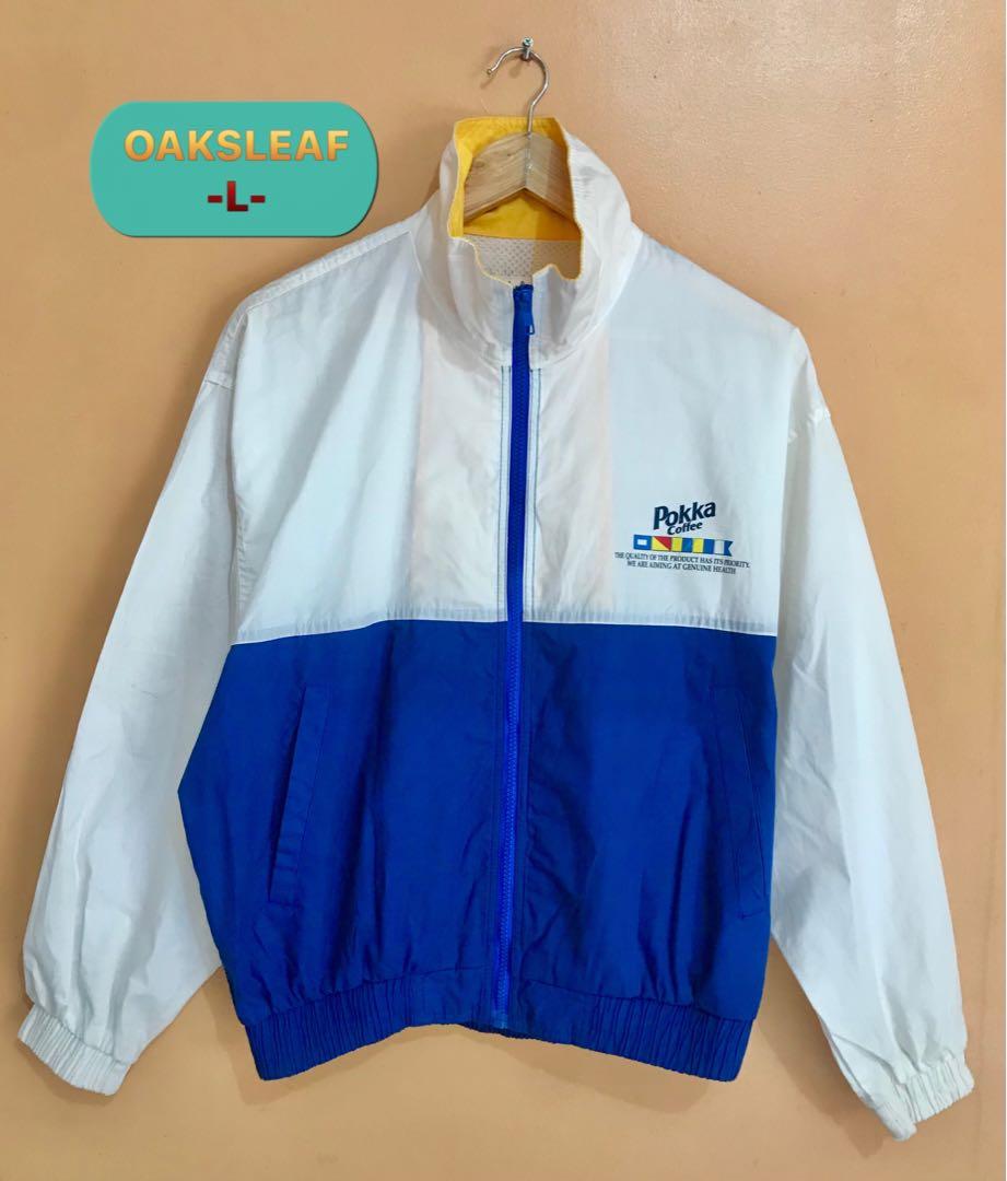 Blue Windbreaker Jacket 