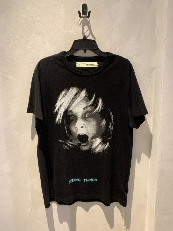 Off white screaming girl on sale tee