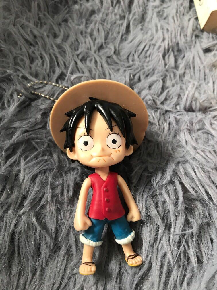 Iluvposlaju One Piece Luffy Keychain Toys Games Action Figures Collectibles On Carousell