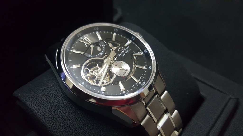 Orient Star Automatic Semi Skeleton DK05002B Luxury Watches on