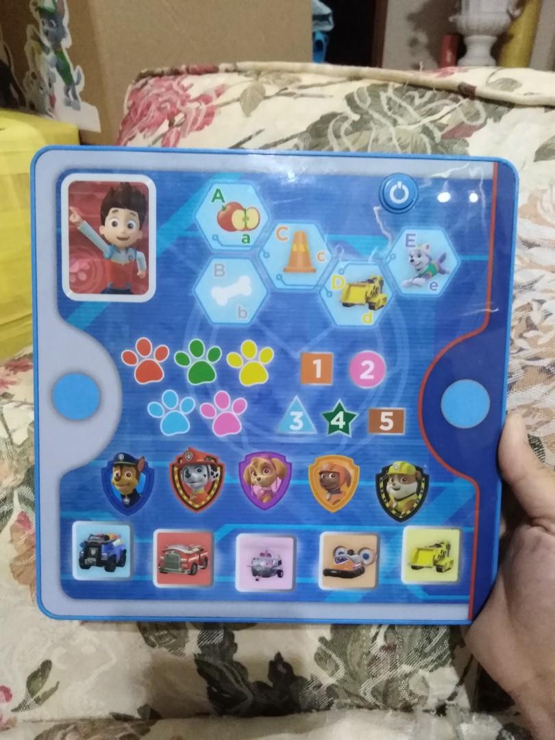 Paw Patrol Learning Tablet, Hobbies & Toys, Toys & Games on Carousell