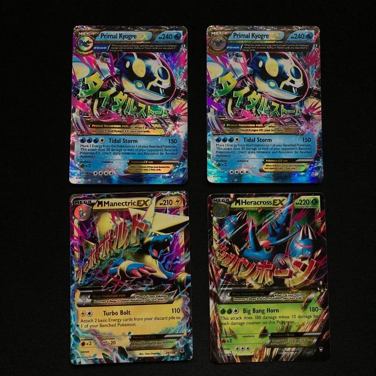 Pokemon Mega Ex Cards Tcg Hobbies Toys Toys Games On Carousell