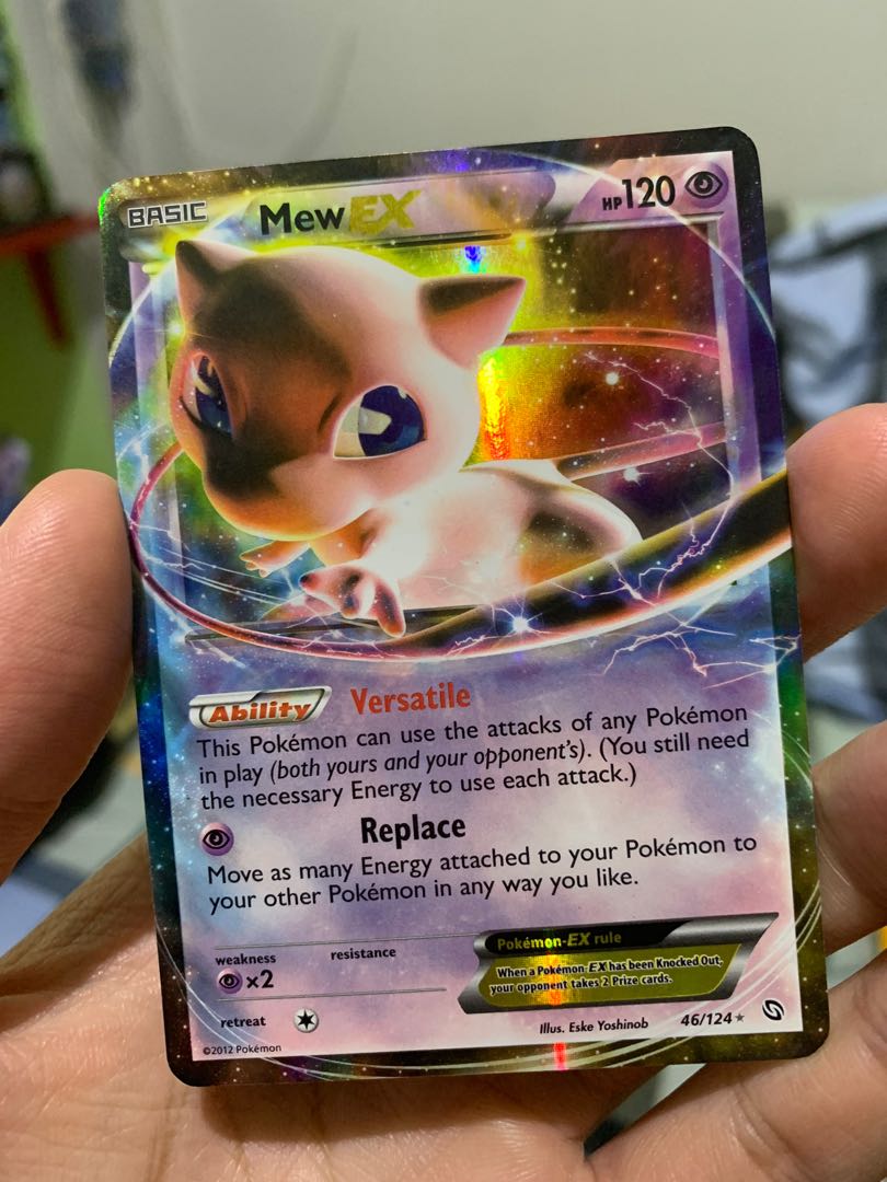 Pokemon Mew Ex Dragon S Exalted 46 124 Hobbies Toys Toys Games On Carousell