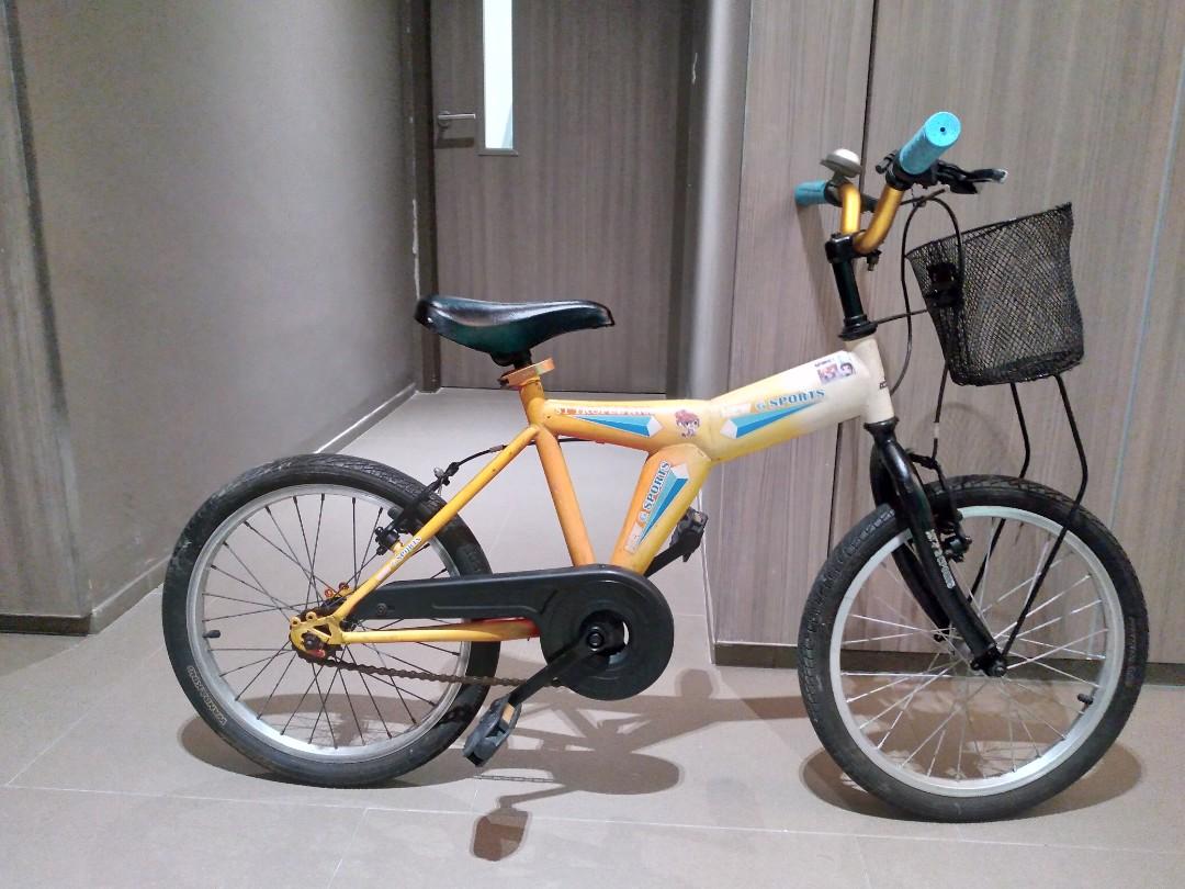 Preloved 18 Inch Kids Bike for sale Sports Equipment Bicycles Parts Bicycles on Carousell