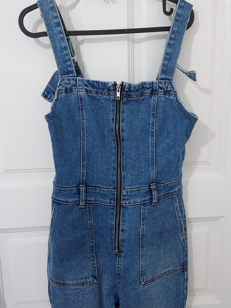Primark denim jumpsuit, Women's Fashion, Dresses & Sets, Jumpsuits on