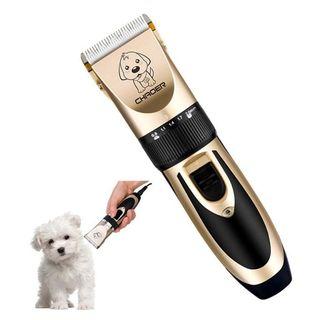 Professional Rechargeable Pet Cat Dog Hair Trimmer Grooming Kit Electrical Clipper Shaver Set Haircut Machine