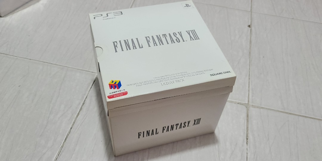 PS3 Final Fantasy XIII 最終幻想13 Deluxe Pack 限量豪華版, 電子遊戲