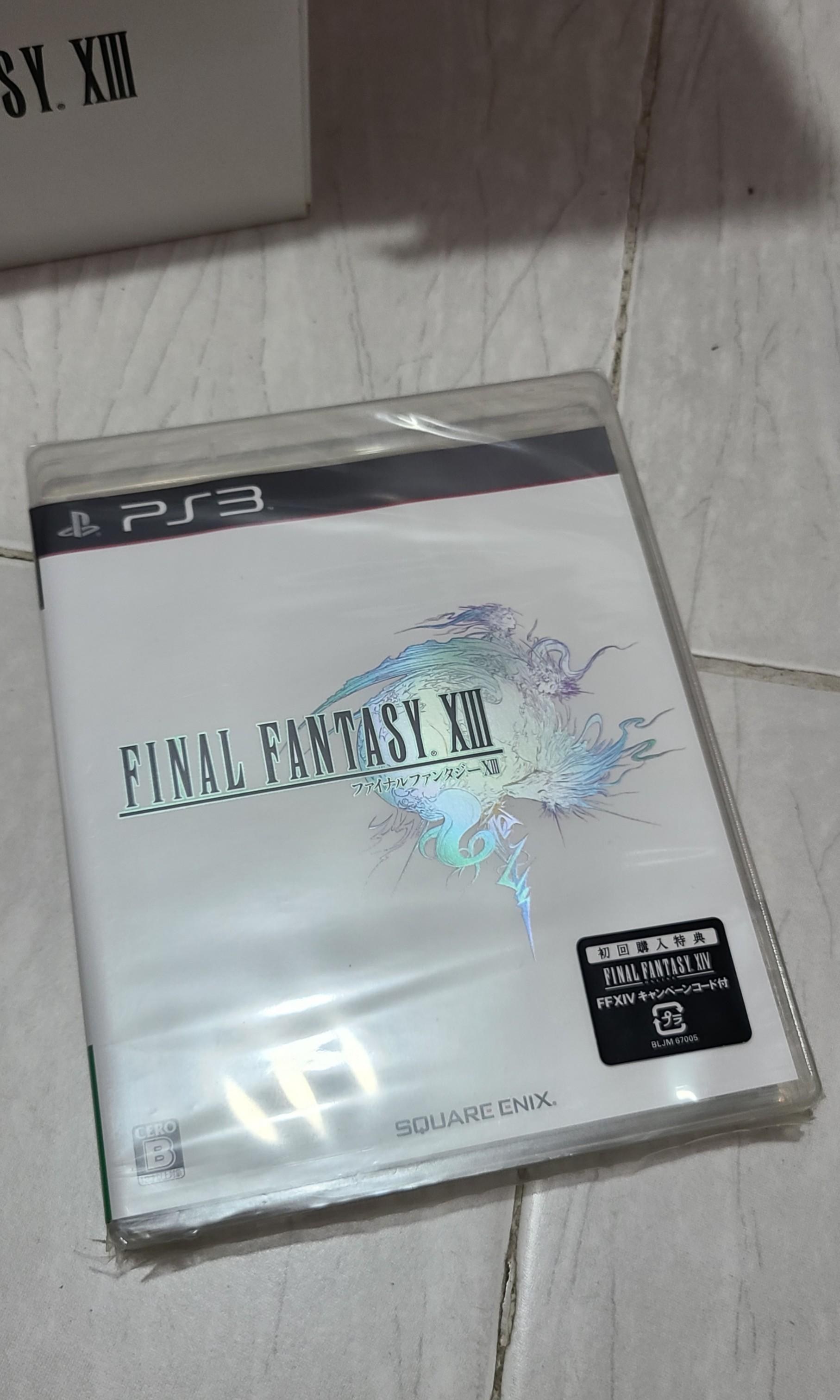 PS3 Final Fantasy XIII 最終幻想13 Deluxe Pack 限量豪華版, 電子遊戲