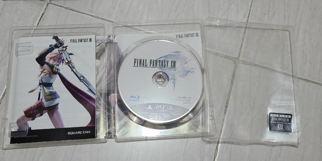 PS3 Final Fantasy XIII 最終幻想13 Deluxe Pack 限量豪華版, 電子遊戲