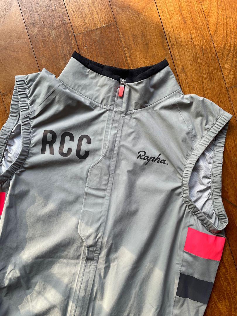 RAPHA RCC プロチーム ライトウェイト レイン ジレ Sサイズ - 自転車