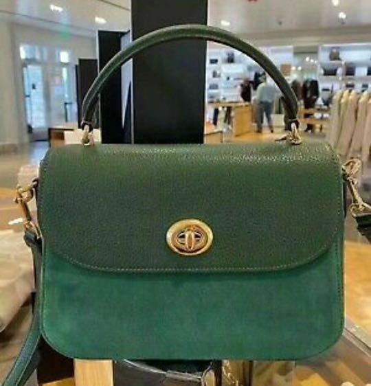 Coach marlie top handle green new arrivals