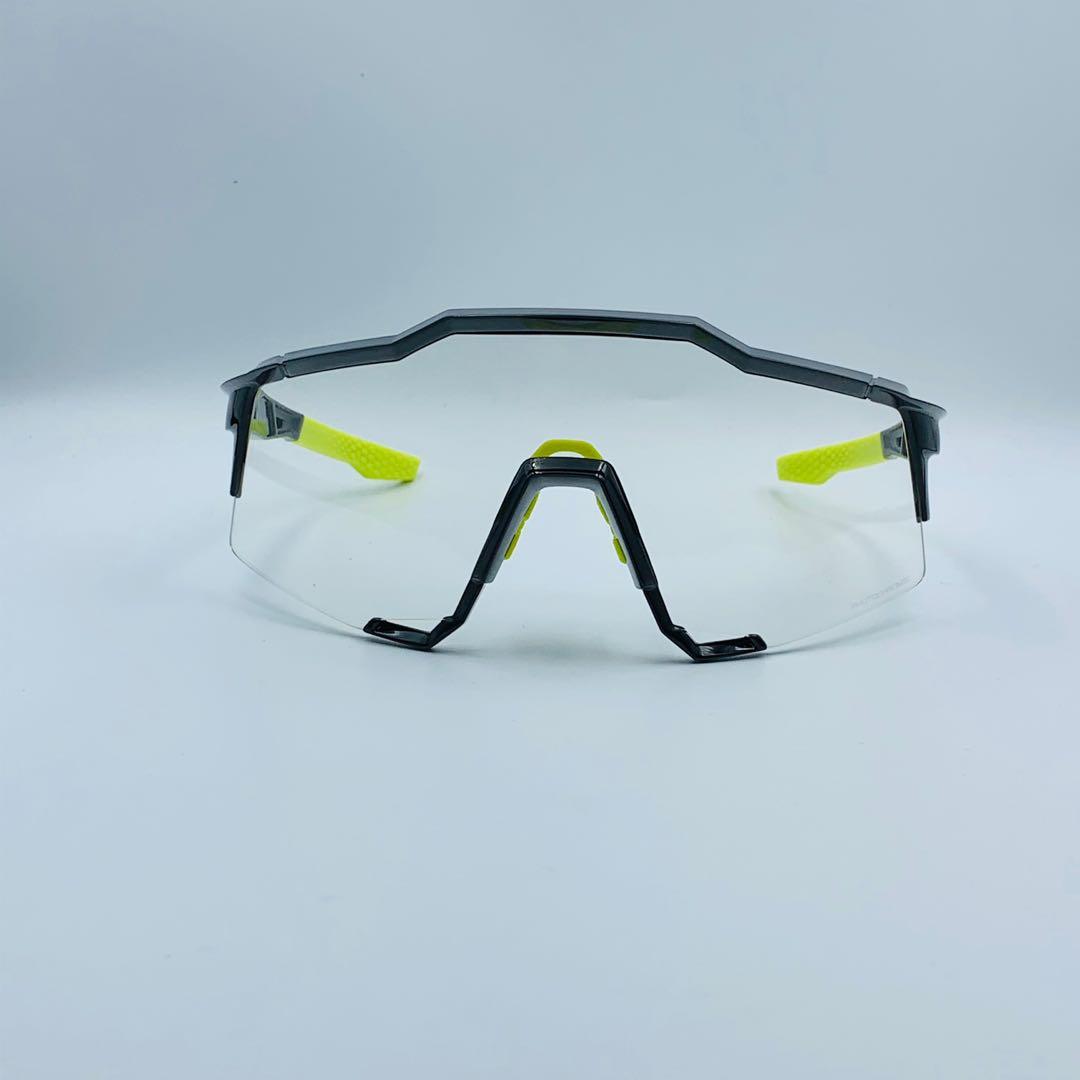 Ride 100% Speedcraft LL Gloss Black Photochromic (Category: Sunglasses & Eyewear) located in Singapore. Submitted by gearoutfitters (Listing ID 1089067805, Image 3). Description: CHEAPEST ON CAROUSELL Free delivery! Brand new in original box 100% Authentic Ride 100% Speedcraft Frame: Gloss Black Lens 1: Photochromic (16-77% VLT) Lens 2: Clear (93% VLT - for night cycling) Fit: Asian and Standard (comes with both nosepads) Model number: 61001-802-
