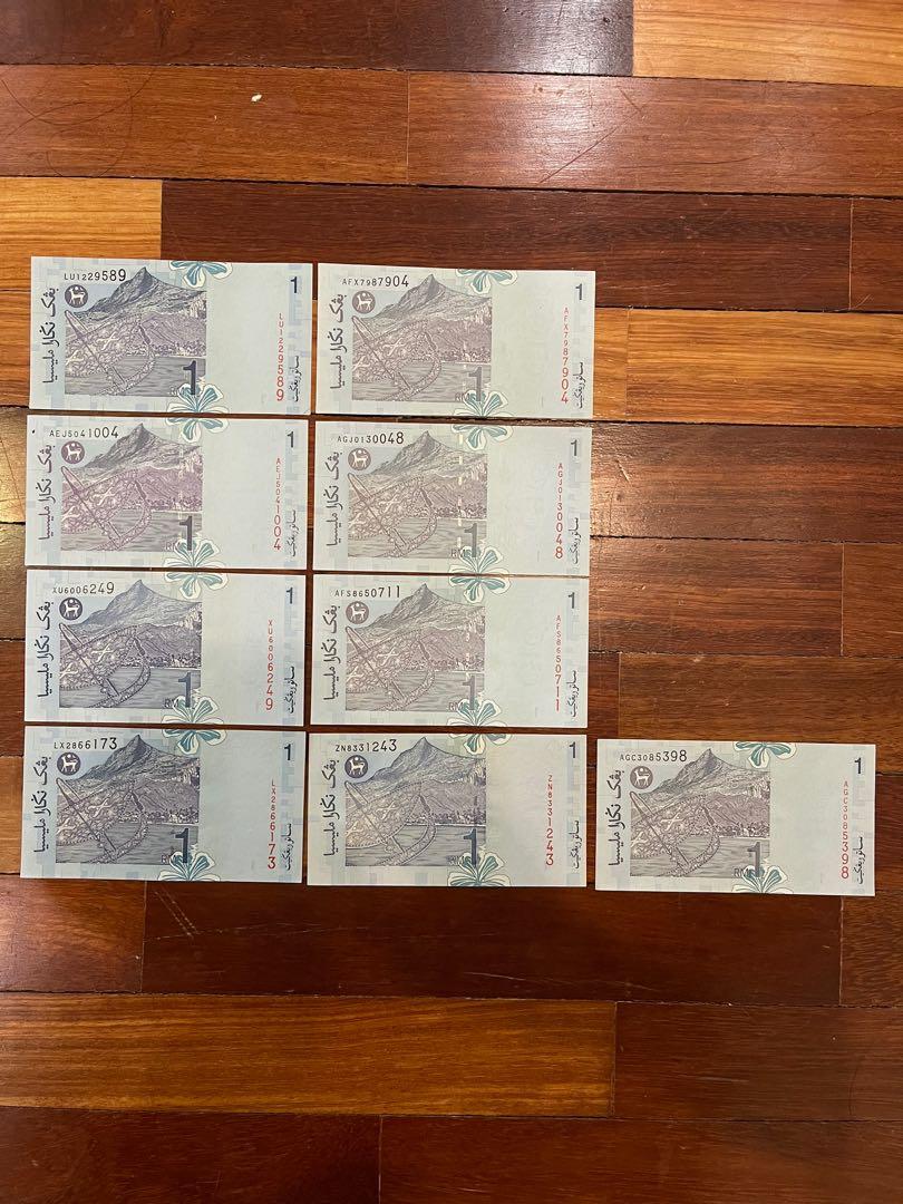 RM1 notes (Category: Currency) located in Shah Alam. Submitted by thinkingraven (Listing ID 1088948648, Image 2). Description: Condition: 10/10.