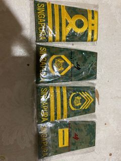 SAF OCS RANKS, Everything Else on Carousell