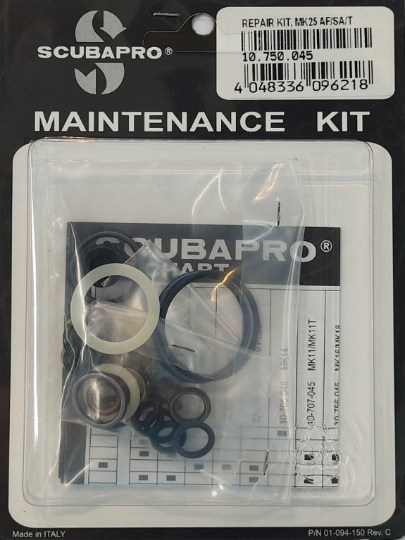 Scubapro mk20 store service kit