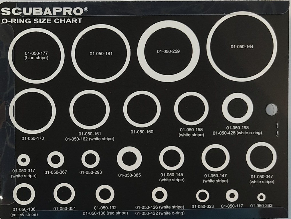 SCUBAPRO Regulator Second Stage Service kit.B.ADJ S555 S600 G250