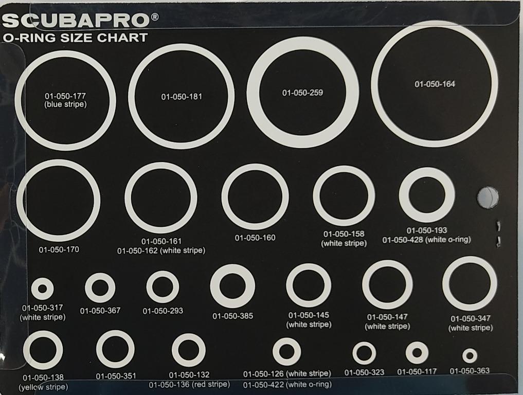 Scubapro regulator top service kit