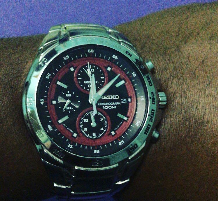 SEIKO CHRONOGRAPH 7T92 OHEO Luxury Watches on Carousell