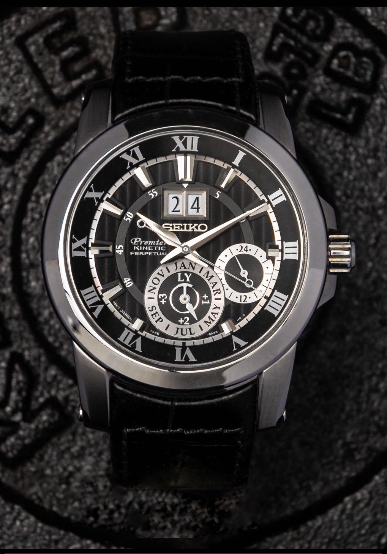 Seiko premier kinetic perpetual band store