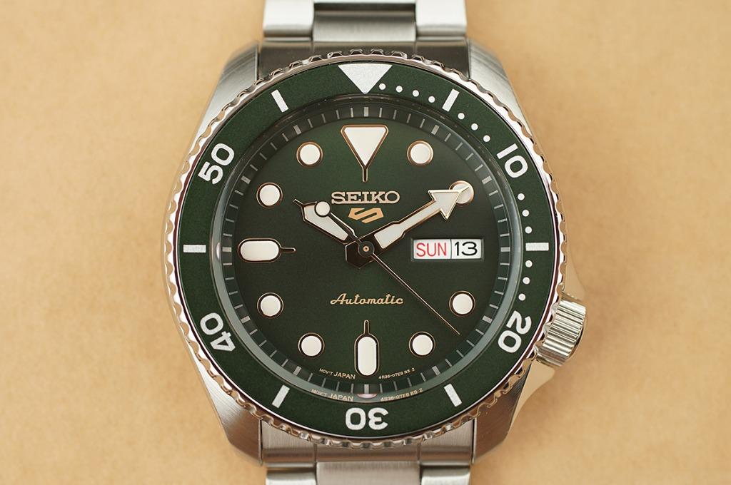 Seiko SRPD63 Green 5KX Men s Fashion Watches Accessories