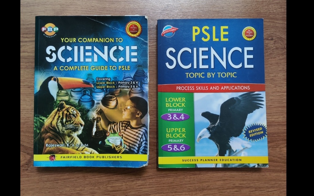 PSLE Science textbook guide & workbook , Hobbies & Toys, Books ...