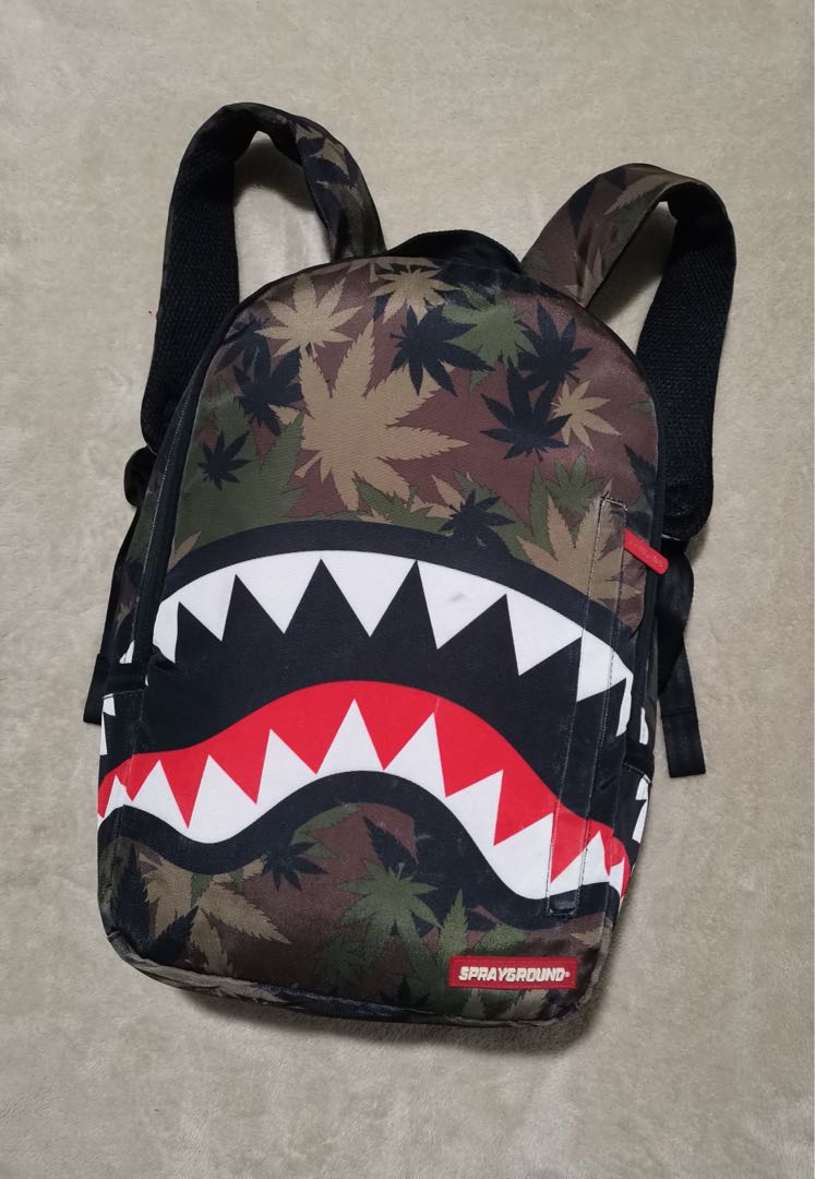 SPRAYGROUND WEED SHARK x MADZILLA Men s Fashion Bags Backpacks