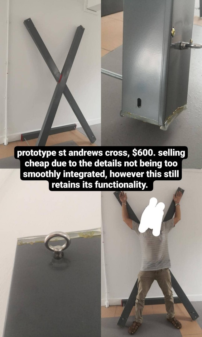 St Andrews Cross for bdsm, Everything Else on Carousell