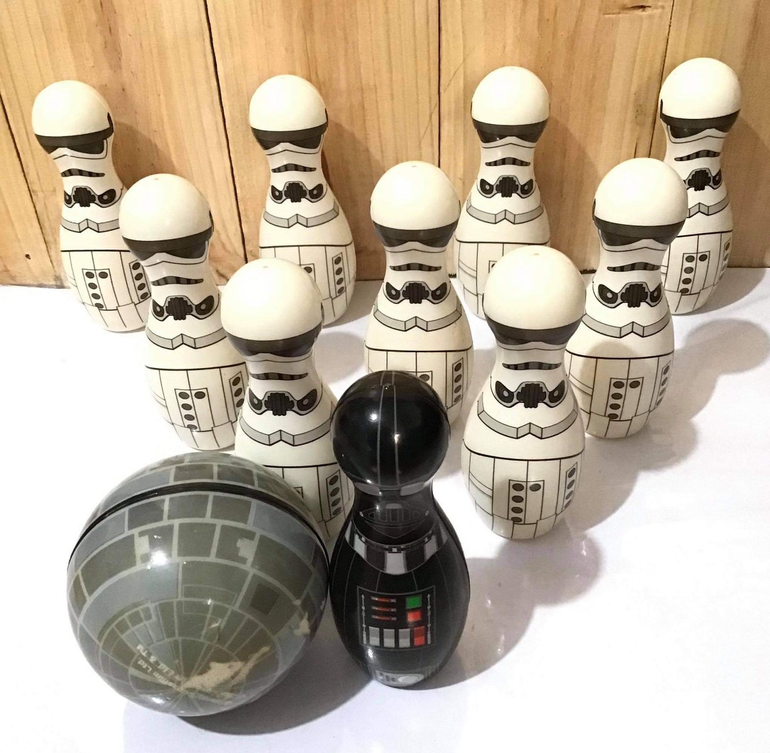 Star Wars Bowling Set 2012, Hobbies & Toys, Toys & Games on Carousell