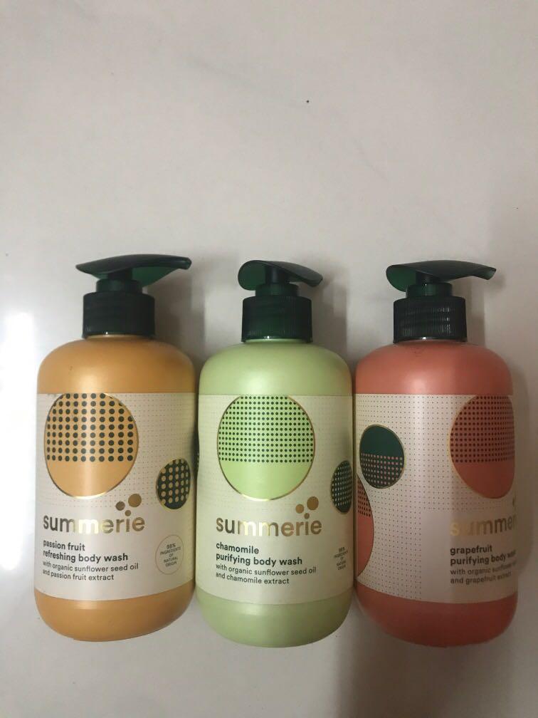 Summerie Body Wash 325ml Health Beauty Skin Bath Body On Carousell