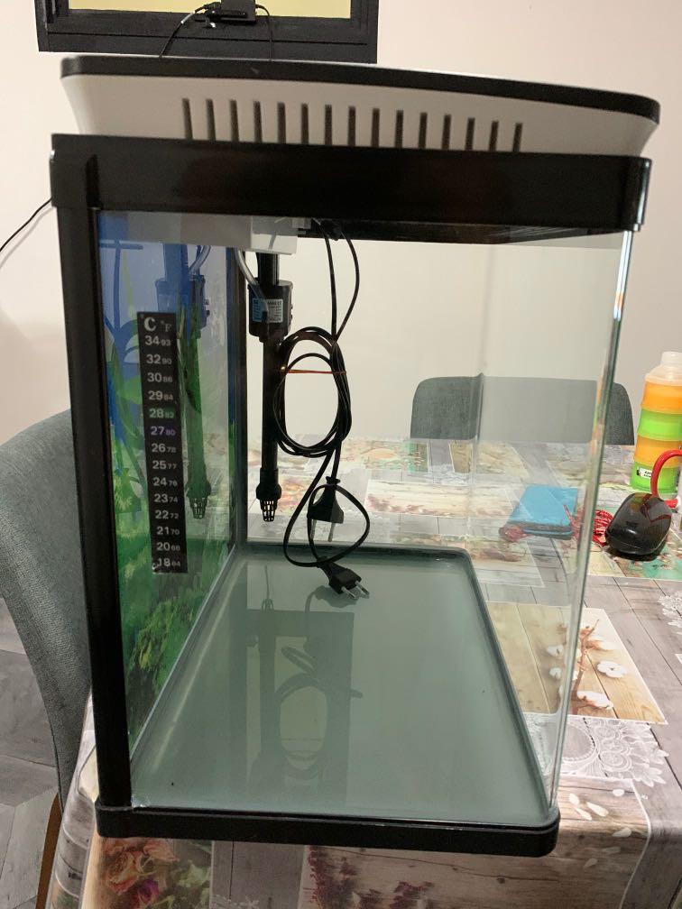 SUNSUN HRG380 Aquarium (Black), Pet Supplies, For Fish, Fish Tanks on