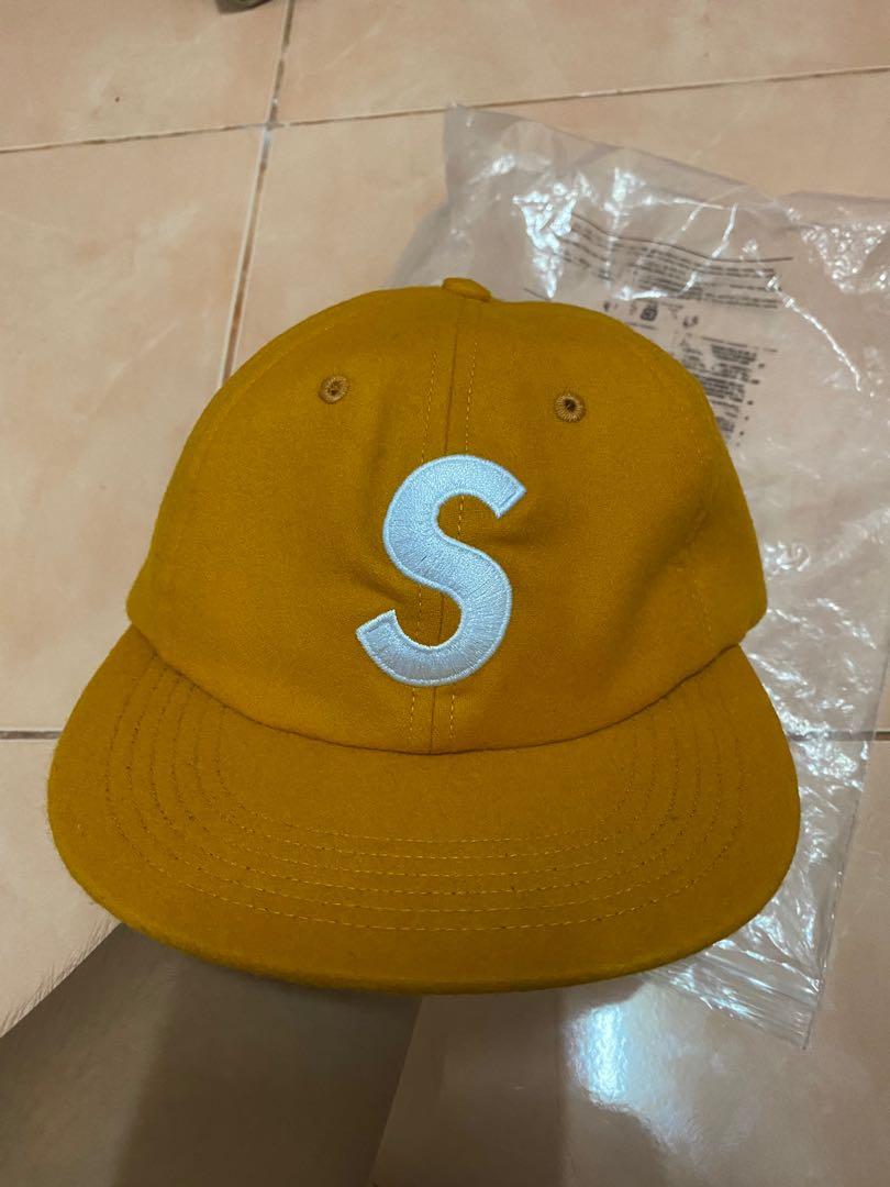 稀少】Supreme 6-Panel S Logo Wool Cap TAN - キャップ